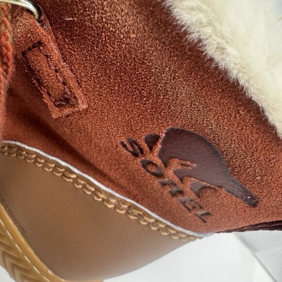 Sorel ONA AVE Alpine WP Fleece Lined Waterproof Leather Boots US SIZE 5 - Picture 8 of 10